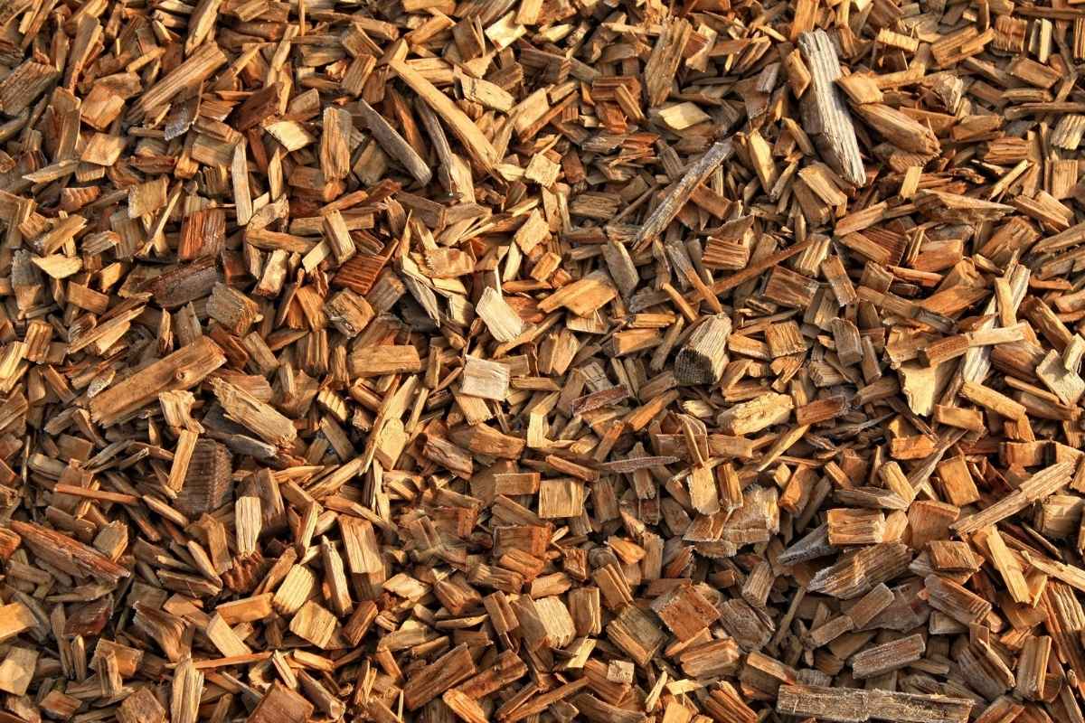 Wood chips from Cutting Edge Tree Service in Bergen County, NJ